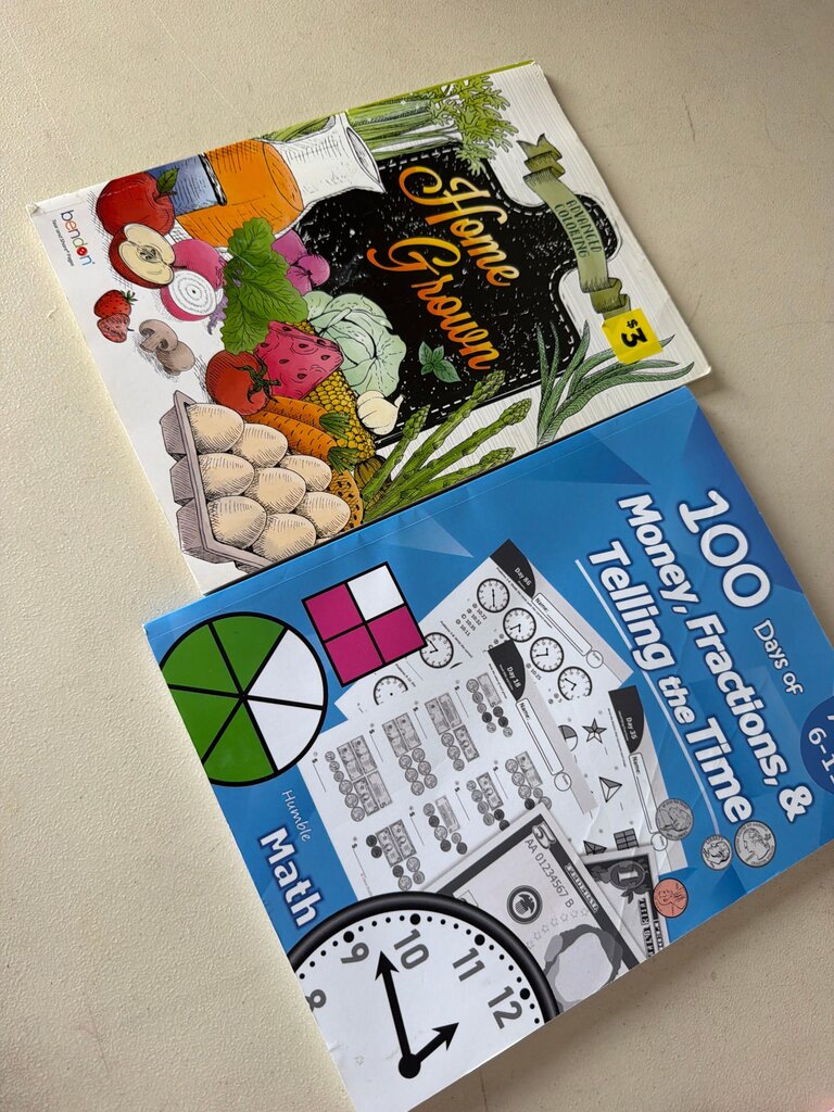 Home Grown & Math Workbook Bundle
