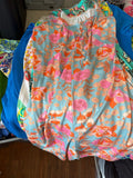 Floral Printed Swim Cover-Up
