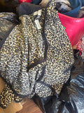 Leopard Print Fleece Jacket