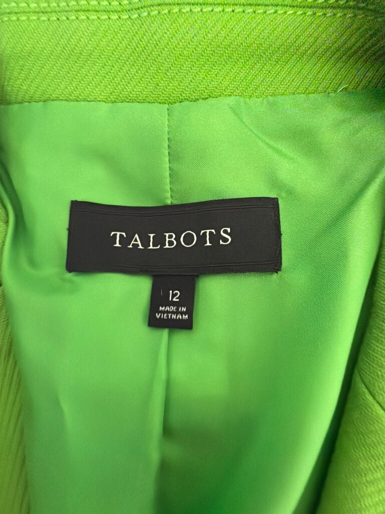 Talbots Green Blazer