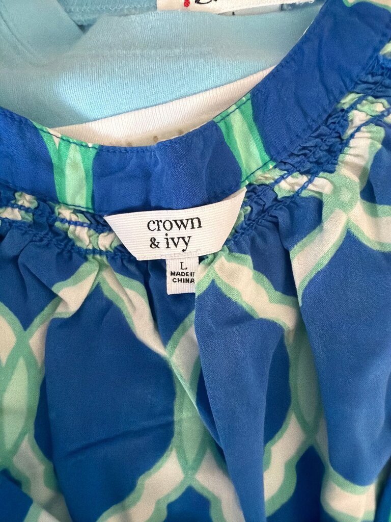 Crown & Ivy Women's Long Sleeve Top