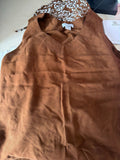 Nomadic Traders Brown V-Neck Top