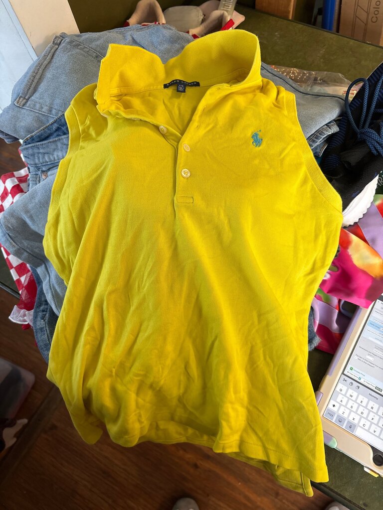 Ralph Lauren Yellow Polo Shirt