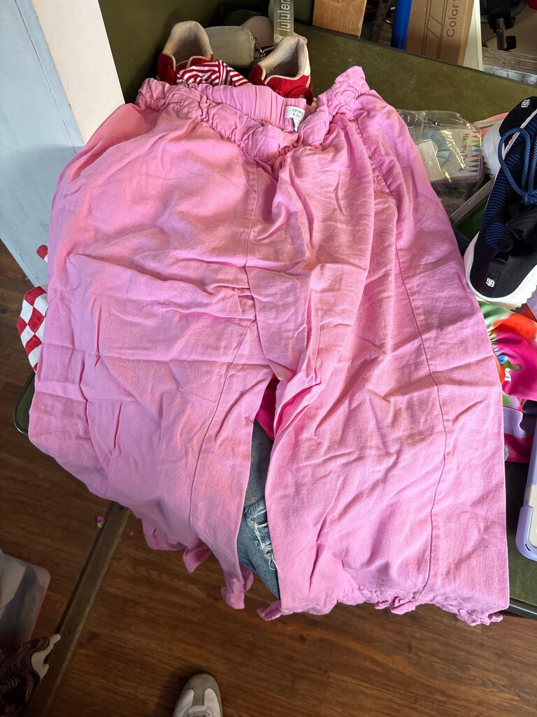 Pink Drawstring Pants
