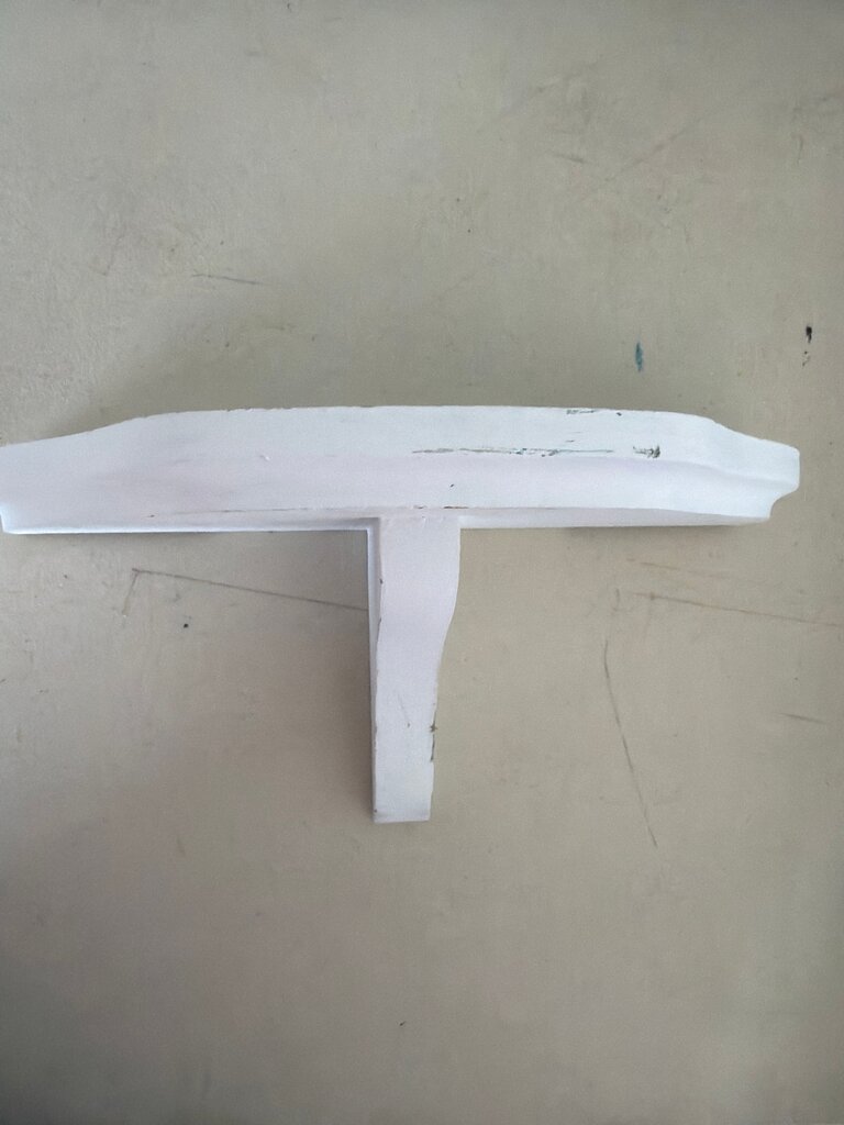 White Decorative Shelf Bracket