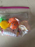 Colorful Plastic Bath Toy Set