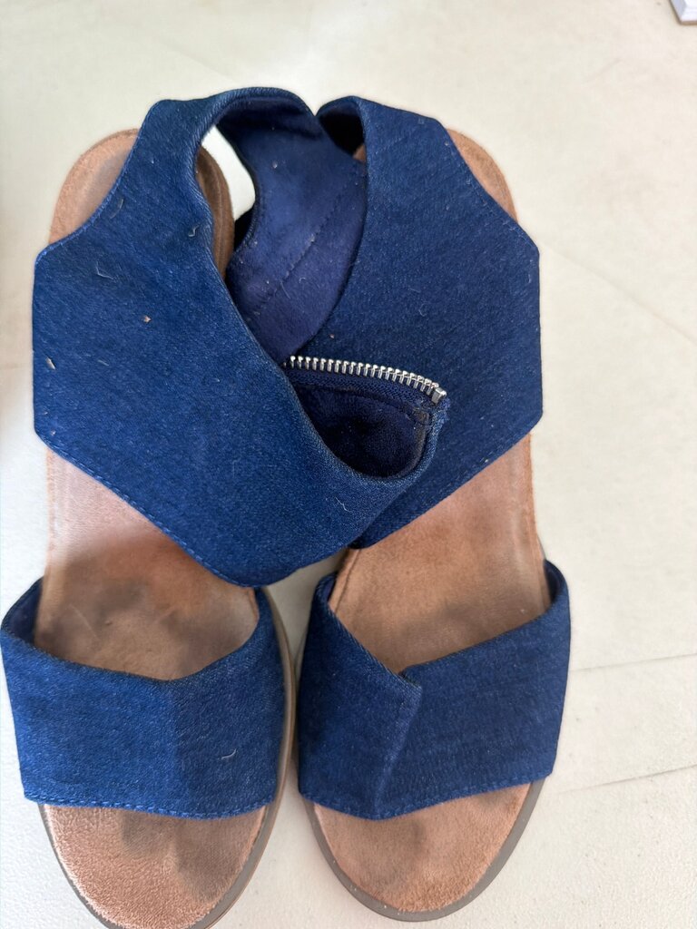 TOMS Blue Denim Sandals
