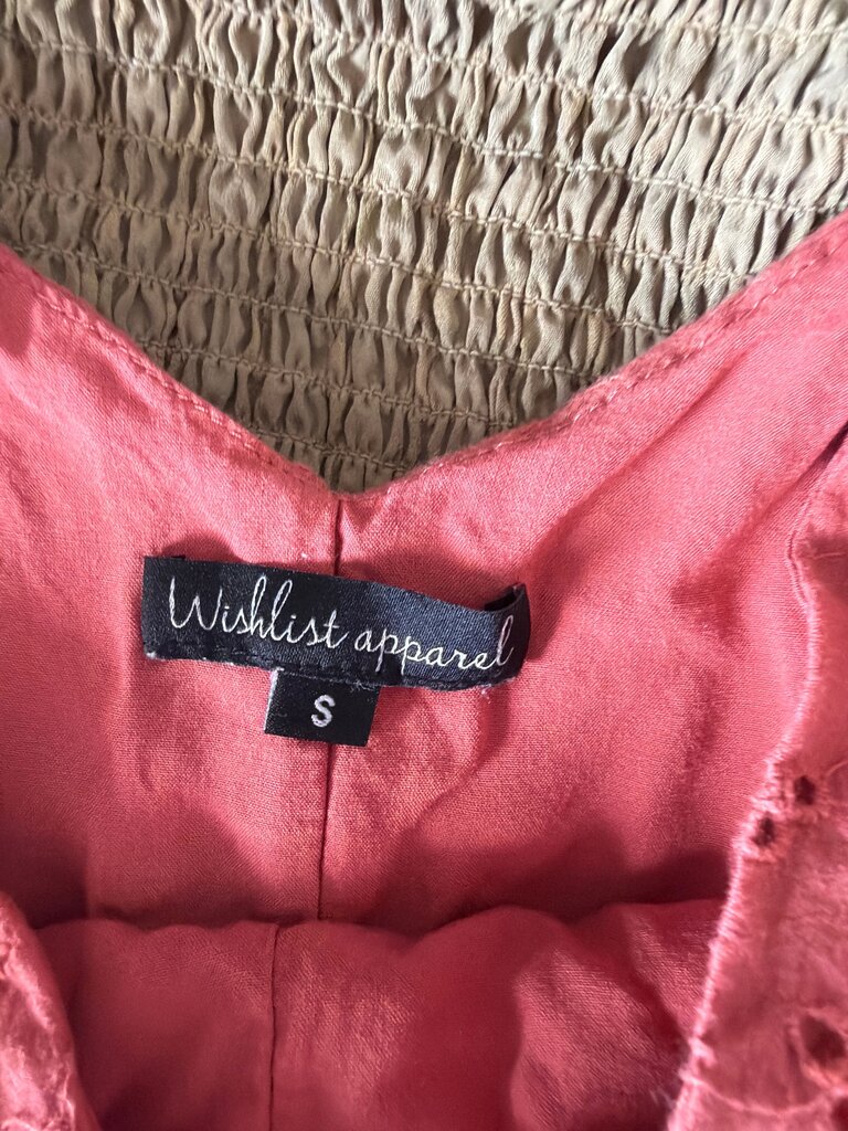 Wishlist Apparel Coral Dress