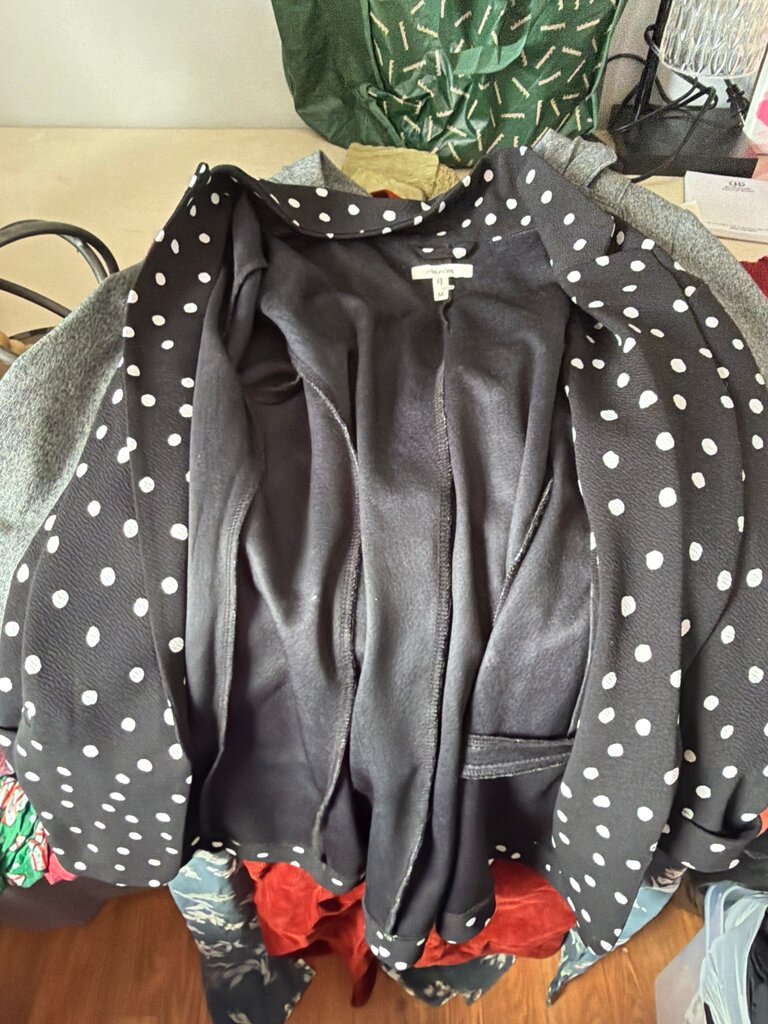 Maurices Polka Dot Blazer