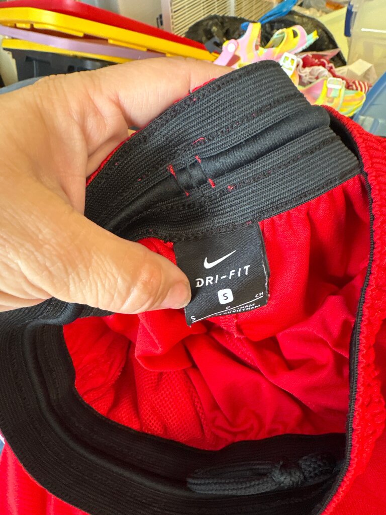 Nike Dri-FIT Red Athletic Shorts