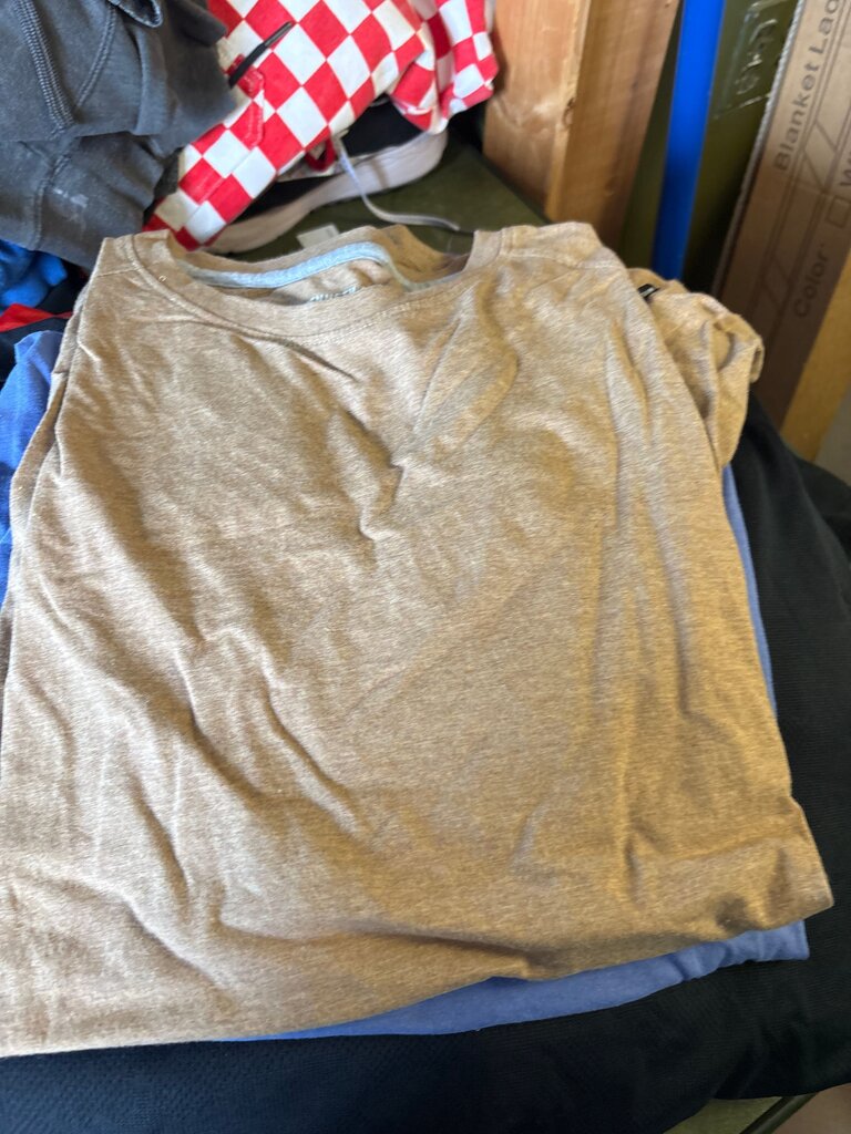 Brown Short Sleeve Shirt
