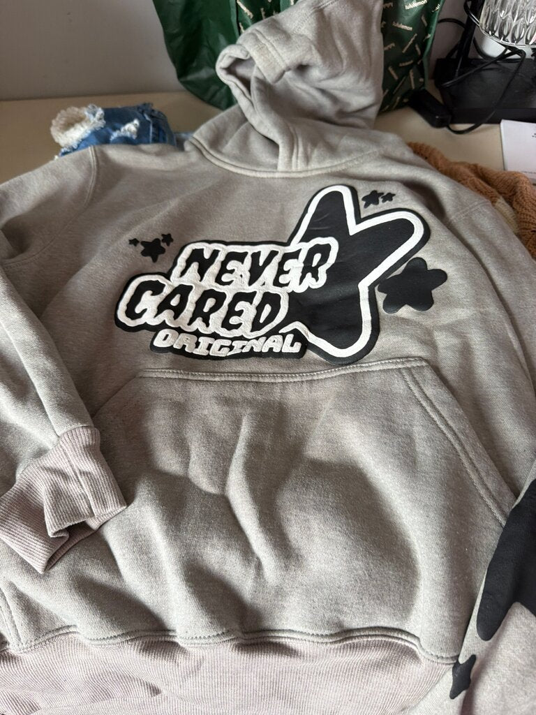 Never Cared Original Hoodie