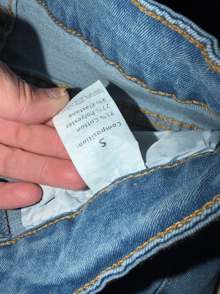 Distressed Denim Jeans