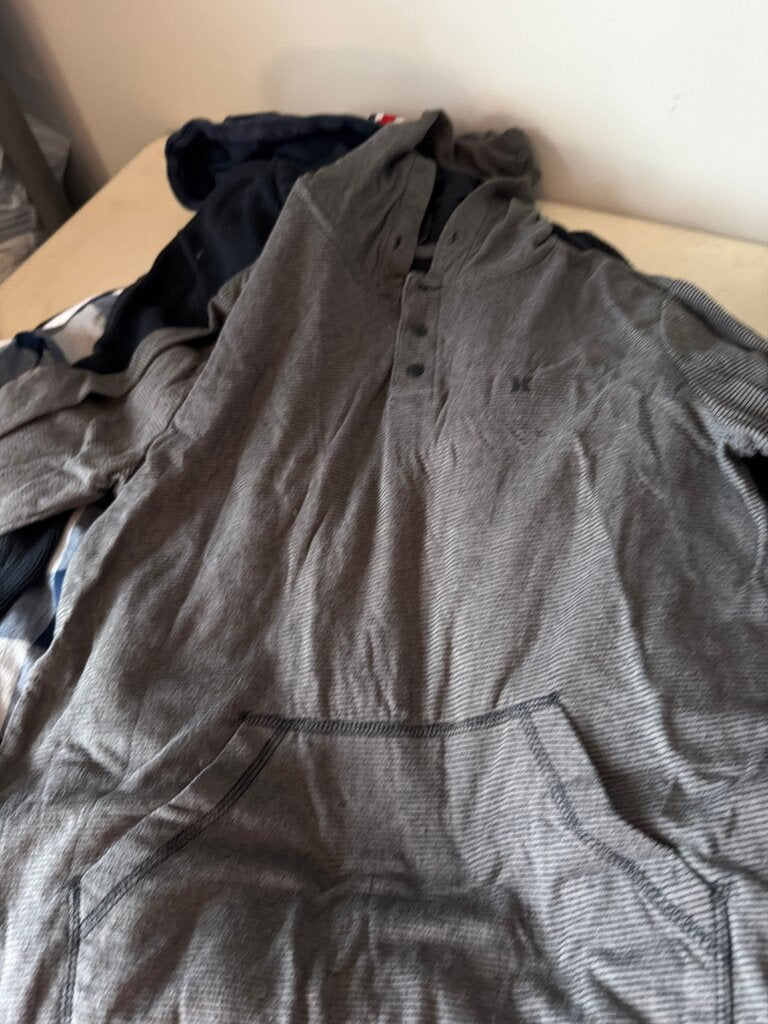 Hurley Men's Striped Hoodie