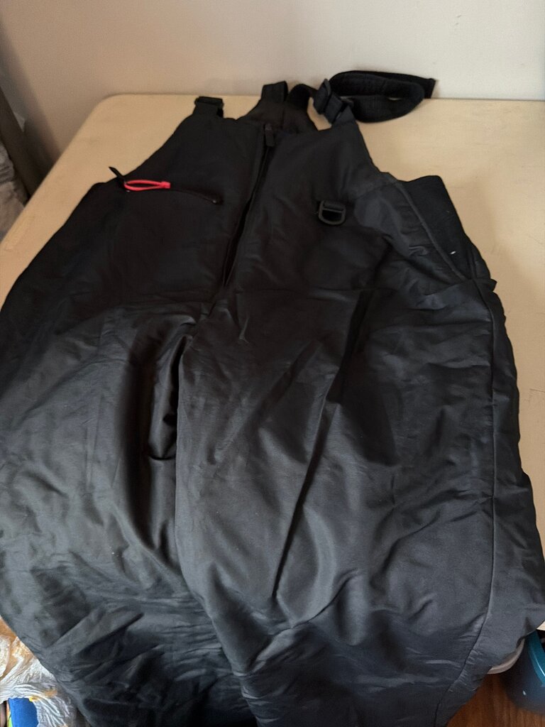 Sportcaster Men's Black Snow Pants