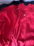 Fairway & Greene Red Quarter Zip Pullover
