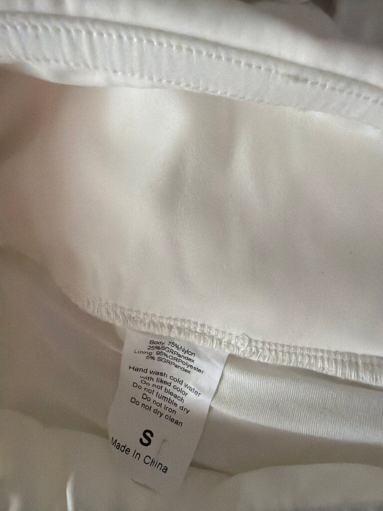 White Athletic Performance Top