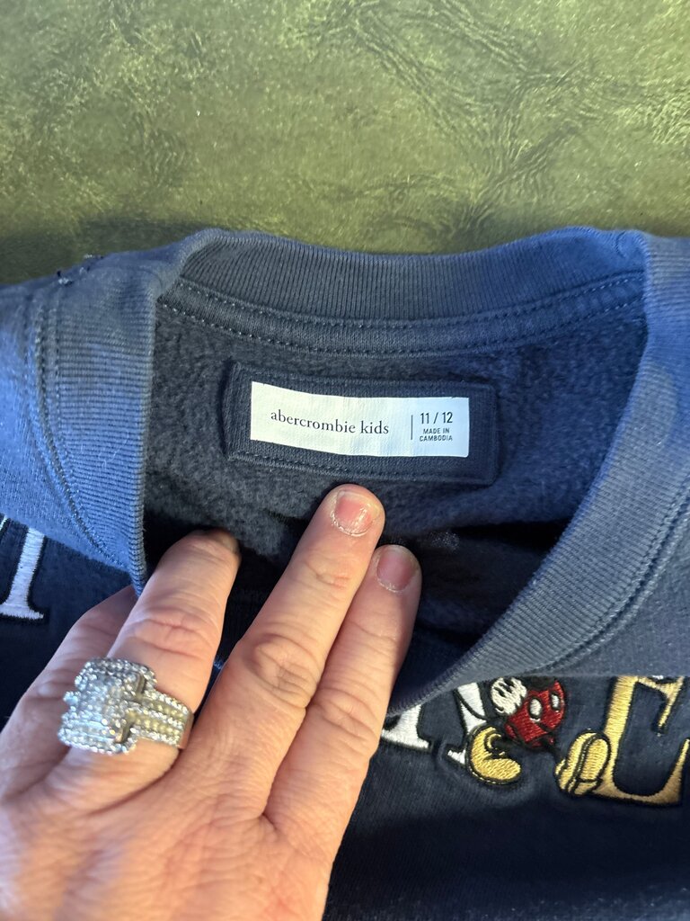 Abercrombie Kids Mickey Mouse Sweatshirt