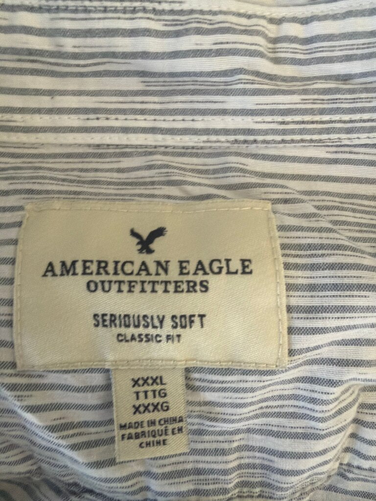 American Eagle Outfitters Classic Fit Button-Up Shirt