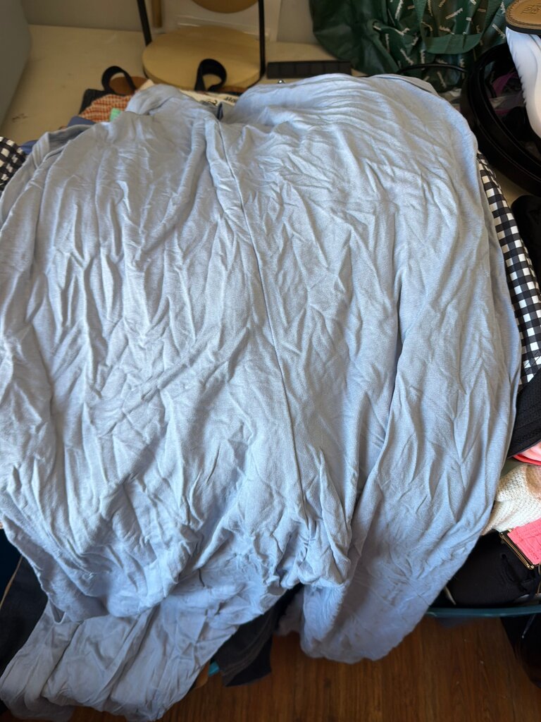 Light Blue Casual Garment