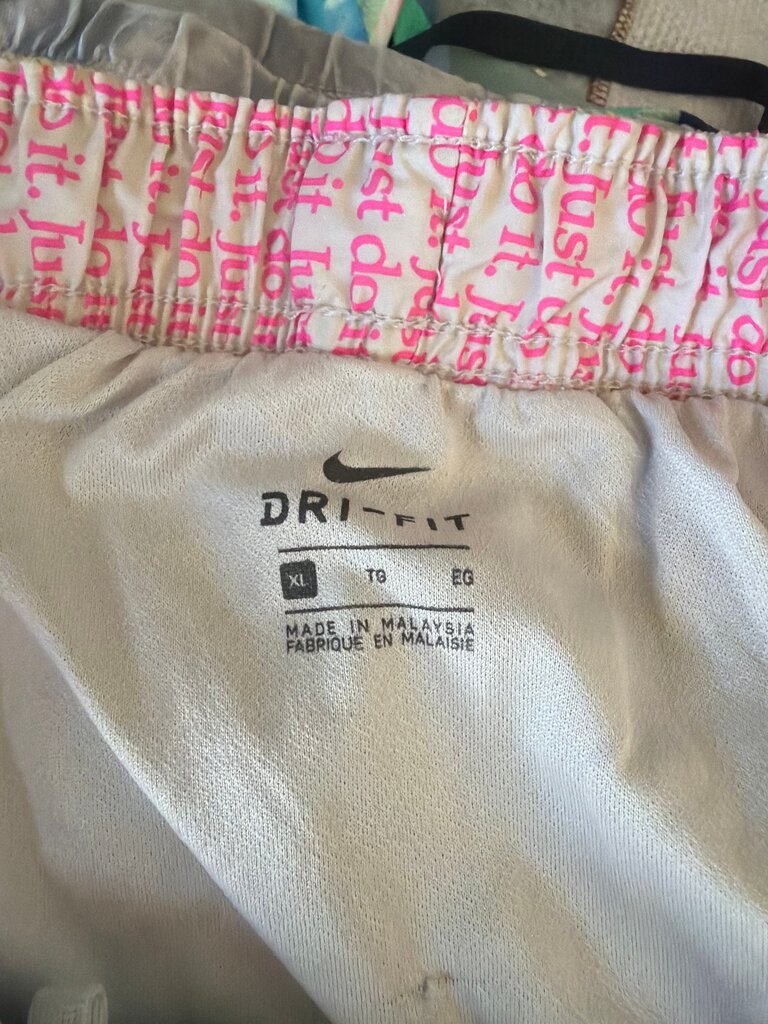 Nike Dri-Fit Pink Just Do It Shorts