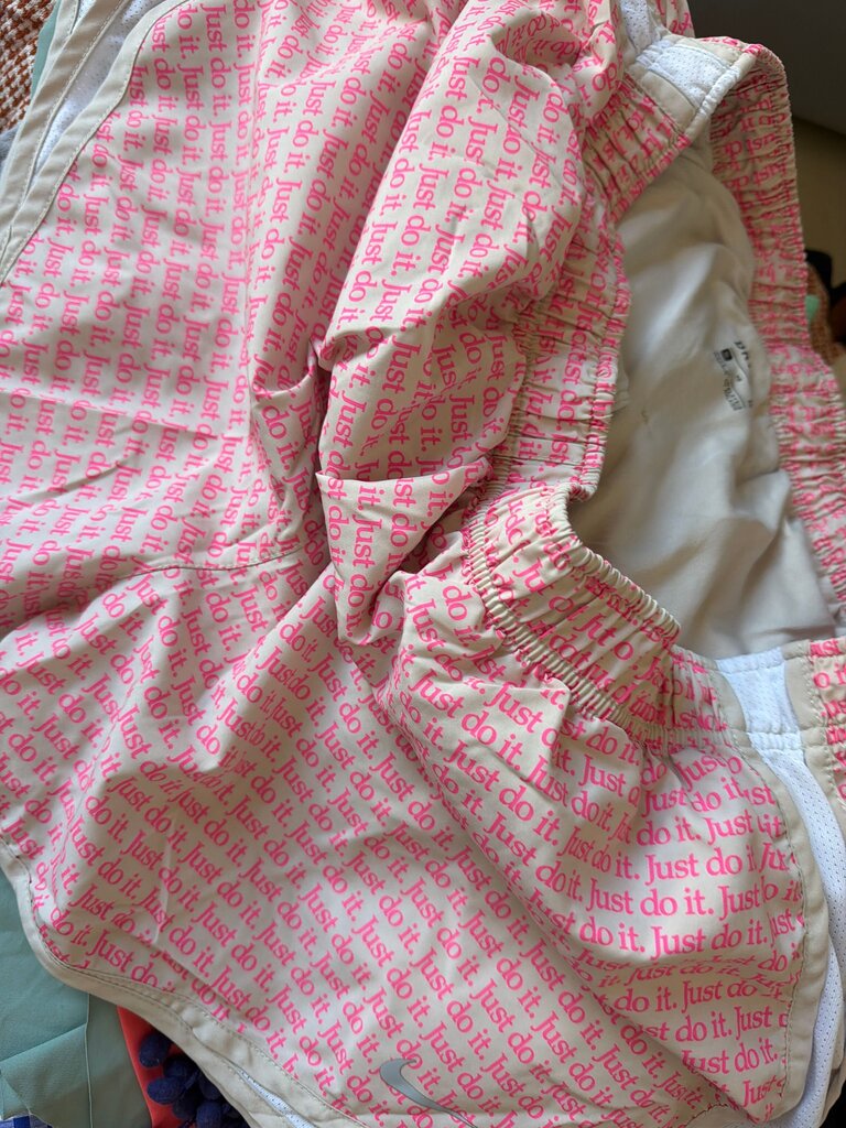Nike Dri-Fit Pink Just Do It Shorts