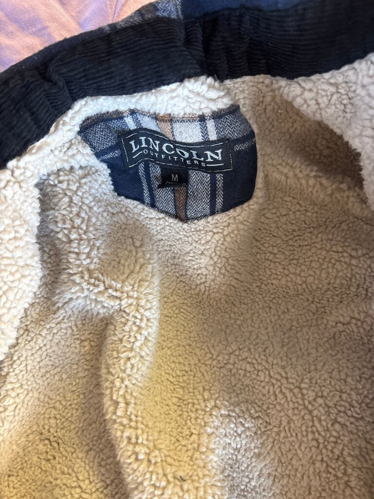 Lincoln Outfitters Sherpa Lined Flannel Jacket