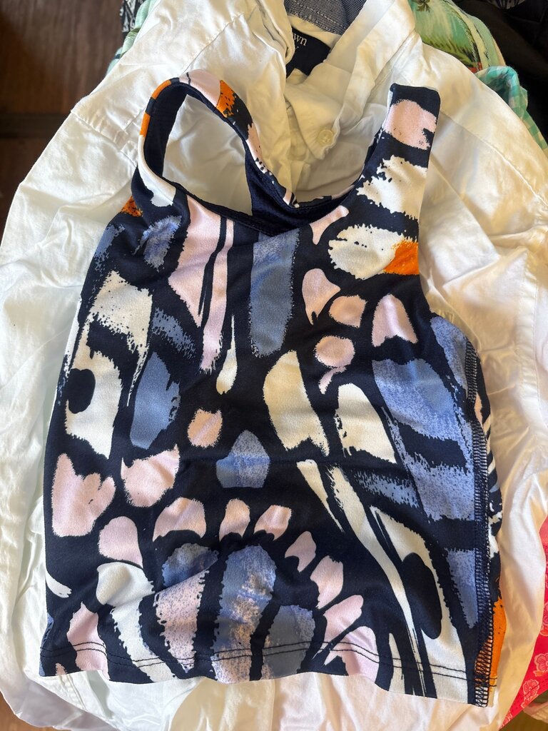 Athletic Multicolor Racerback Top