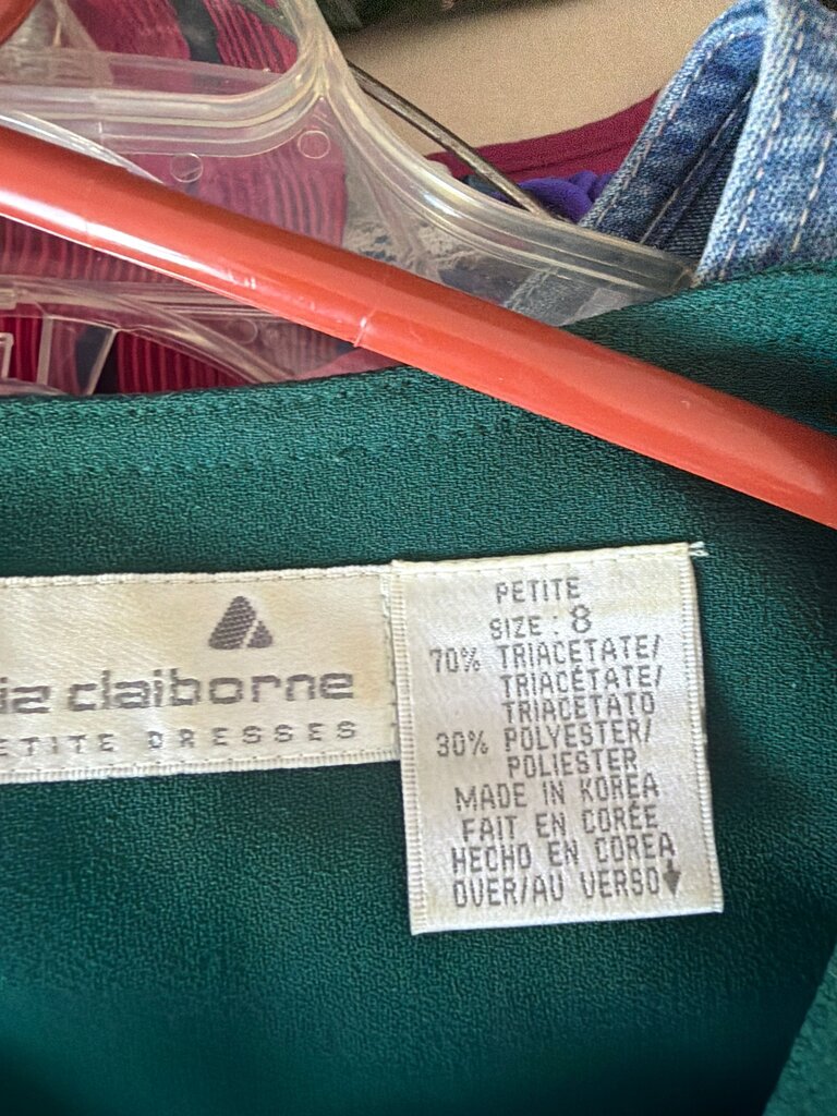 Liz Claiborne Petite Dress in Teal