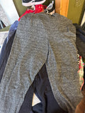Gray Textured Pants