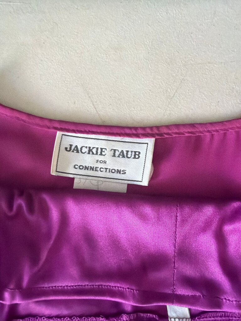 Jackie Taub Pleated Pink Blouse