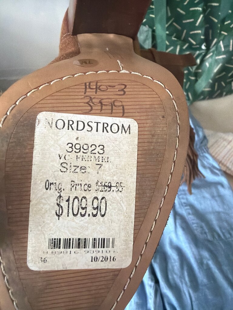 Nordstrom Brown Suede Heeled Boots