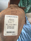 Nordstrom Brown Suede Heeled Boots