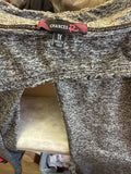 Chances R Black and Gray Athletic Leggings