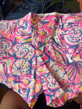 Colorful Shell Print Women's Shorts