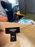Express Fitted Cream T-Shirt