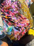 Colorful Patterned Women's Scarf