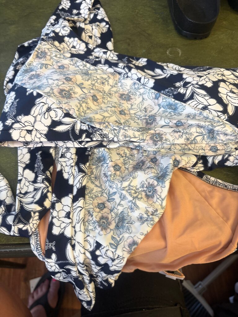 J.Crew Floral Re-Imagined Swim Top