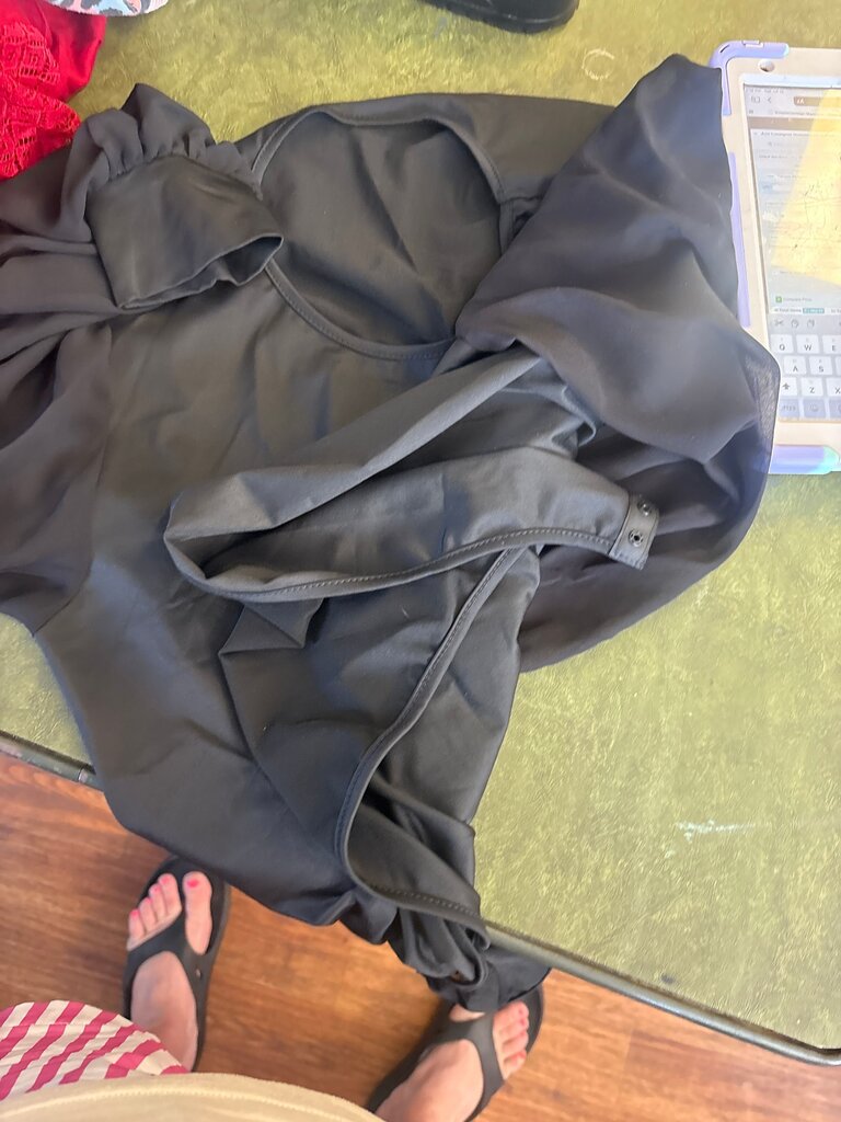 Black Casual Top