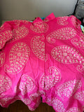 AQRL Pink Floral Button-Up Shirt