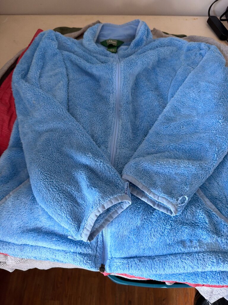 L.L.Bean Blue Fleece Jacket