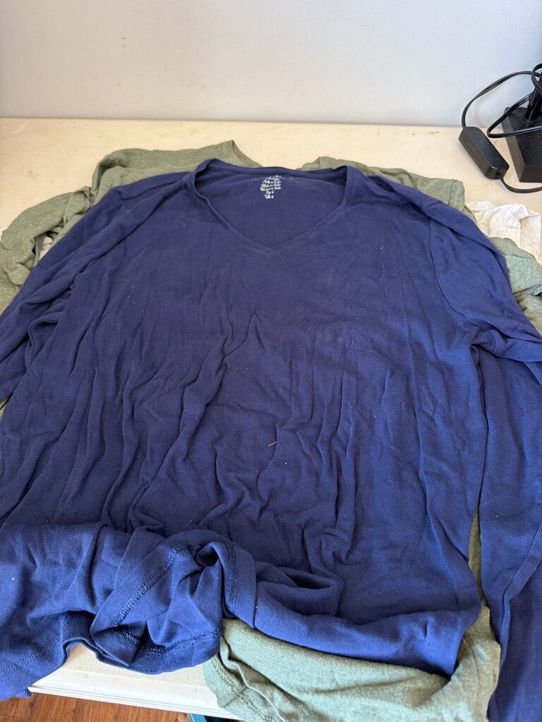 Chico's Women's Blue Long Sleeve Top
