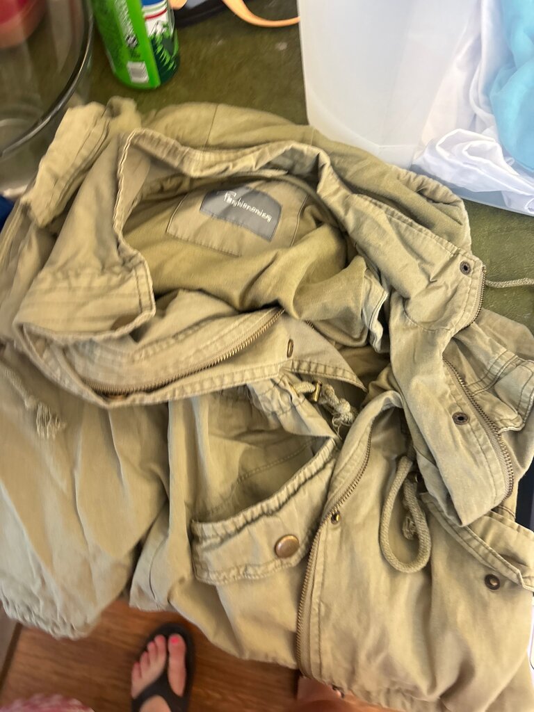 Women's Casual Olive Green Jacket