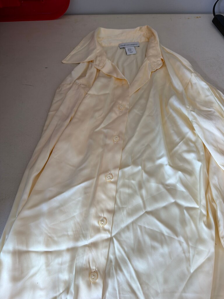 Cupcakes and Cashmere Yellow Button-Up Shirt