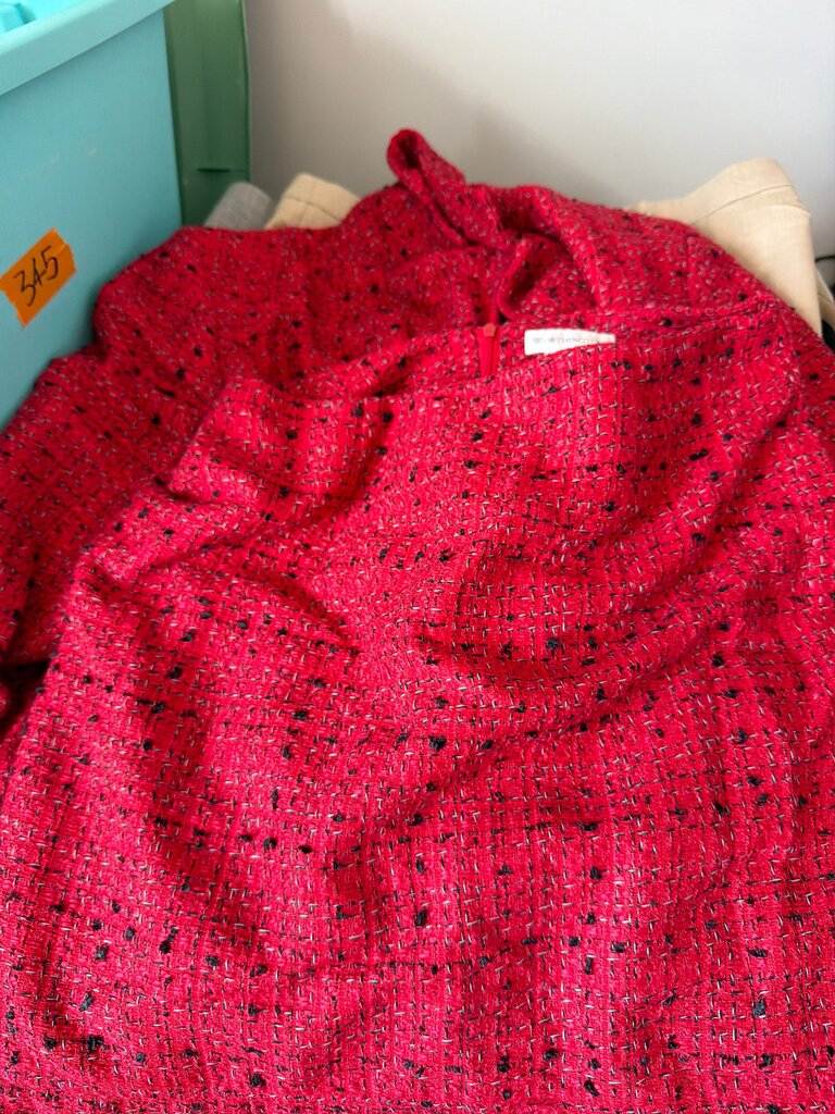 Worthington Red Tweed Jacket