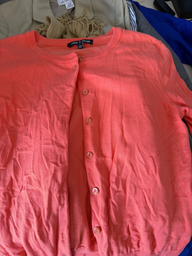 Cable & Gauge Coral Cardigan