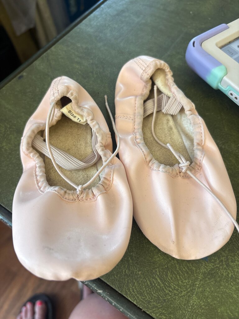 Pink Ballet Shoes Size 11