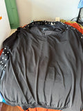 AUW Black XL Top