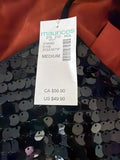 Maurices Black Sequin Dress