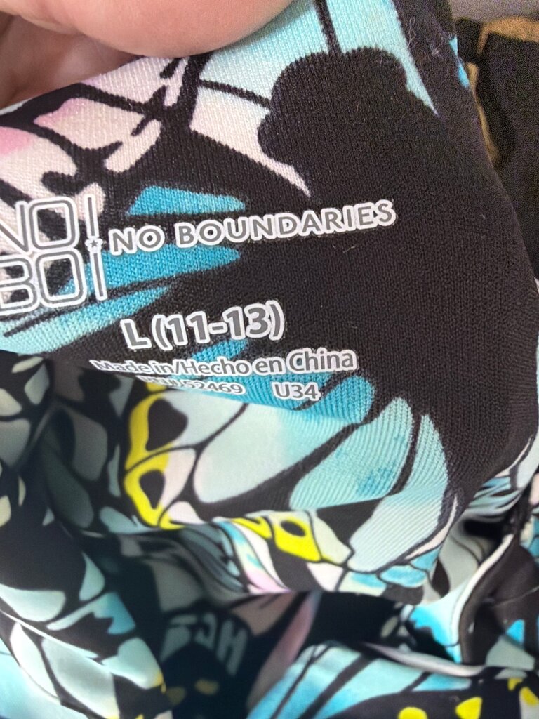 No Boundaries Butterfly Print Dress